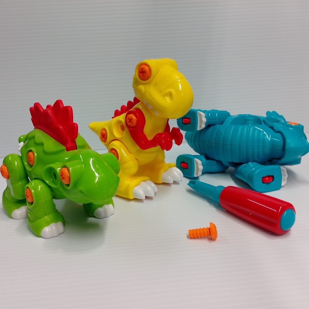 Colorful Dinosaur Assembly Toy Set
